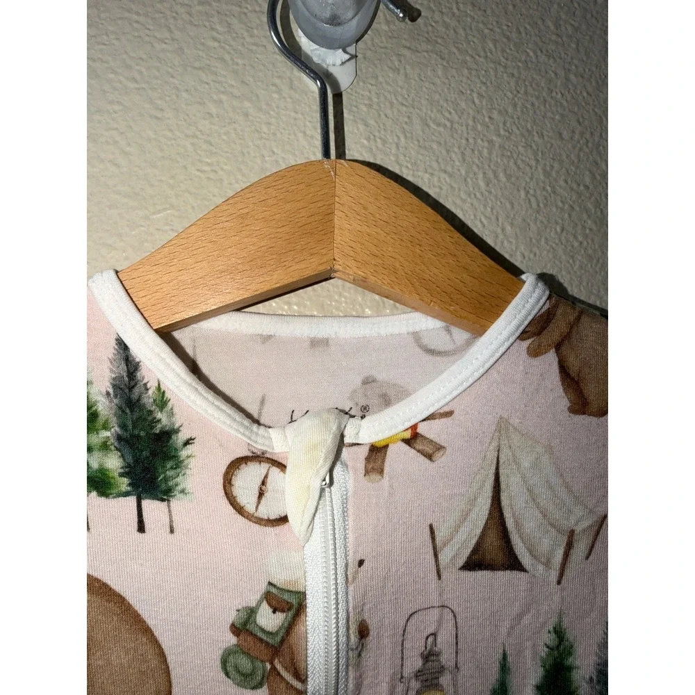 Girls KicKee Bamboo Sleeper Size 9-12 Months